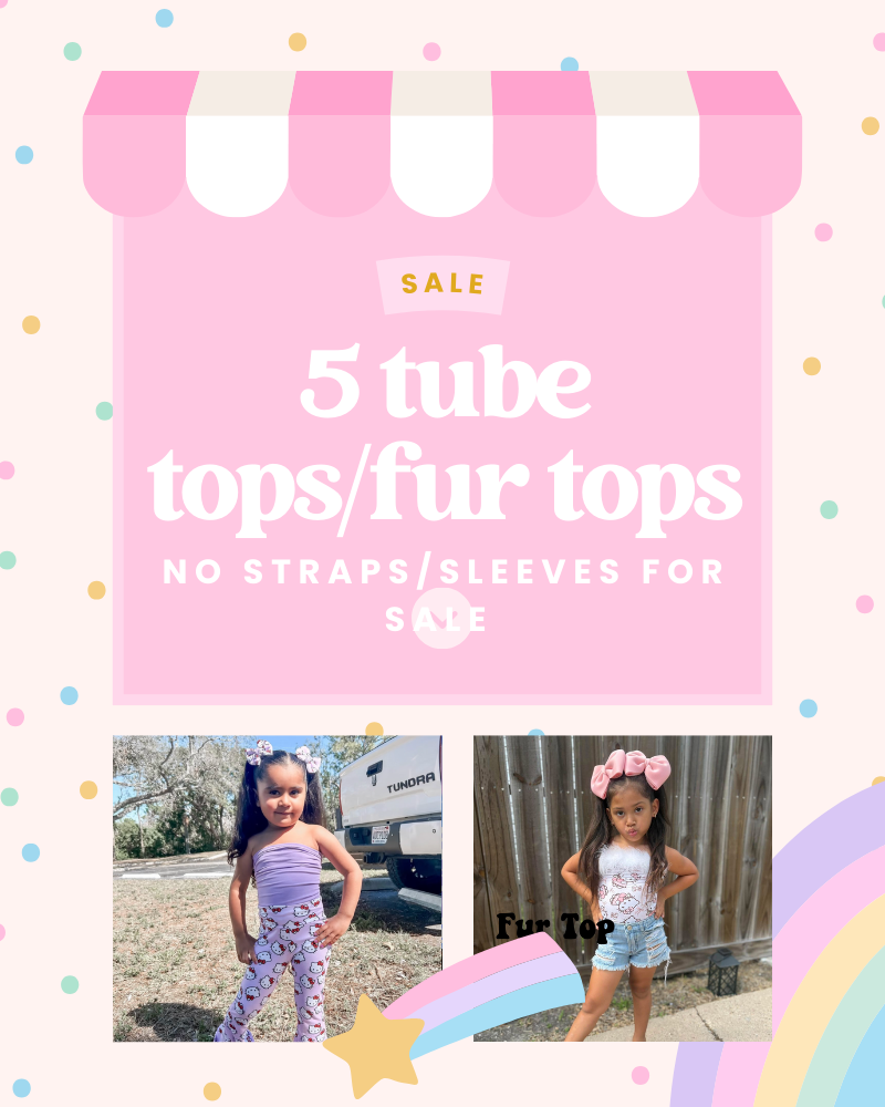 TUBE/FUR TOP BUNDLE SALE